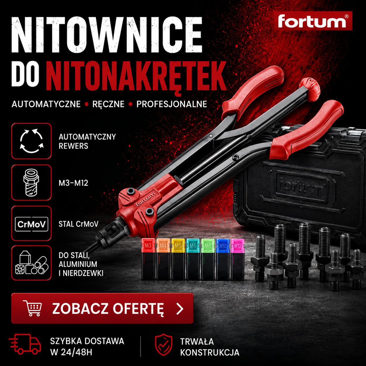 Nitownice ręczne