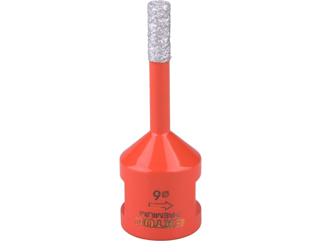 OTWORNICA DIAMENTOWA KORONKA WIERTŁO 6mm M14 DO GRESU PŁYTEK GLAZURY