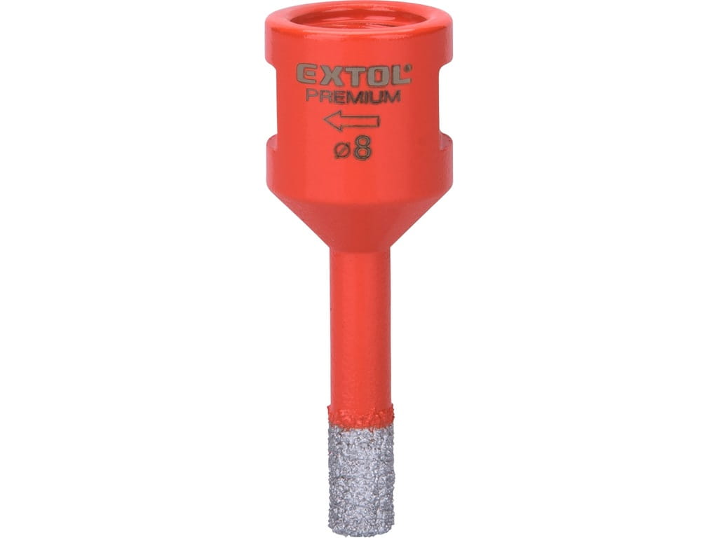 OTWORNICA DIAMENTOWA KORONKA WIERTŁO 8mm M14 DO GRESU PŁYTEK GLAZURY