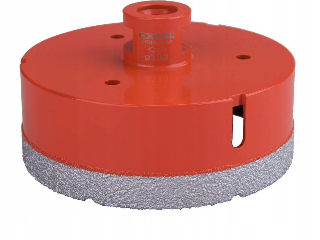 OTWORNICA DIAMENTOWA KORONKA WIERTŁO 110mm M14 DO GRESU PŁYTEK GLAZURY