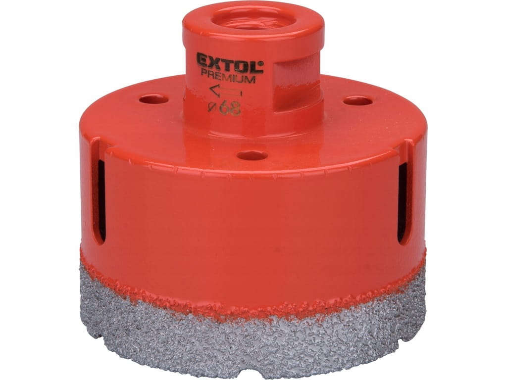OTWORNICA DIAMENTOWA KORONKA WIERTŁO 68mm M14 DO GRESU PŁYTEK GLAZURY