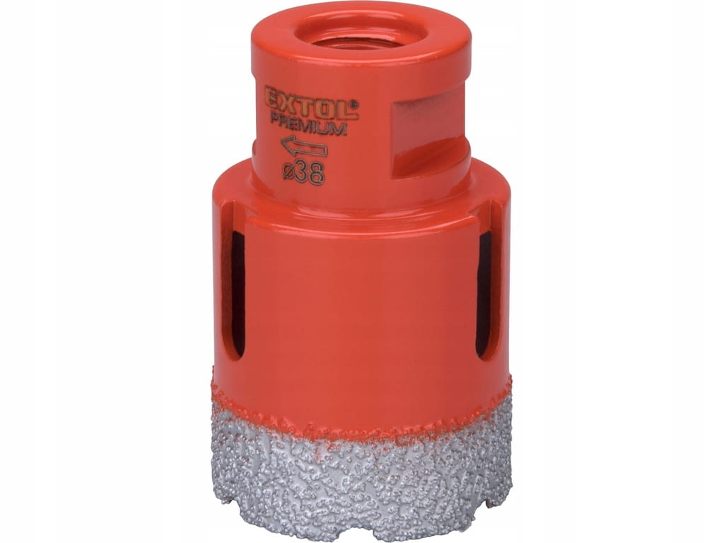 OTWORNICA DIAMENTOWA KORONKA WIERTŁO 38mm M14 DO GRESU PŁYTEK GLAZURY