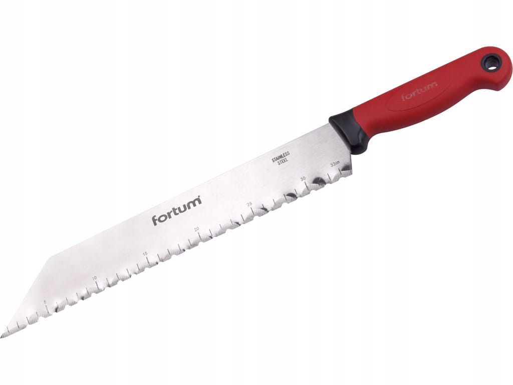 Nóż do cięcia izolacji budowlanych styropianu wełny 480/340 mm ostrze INOX