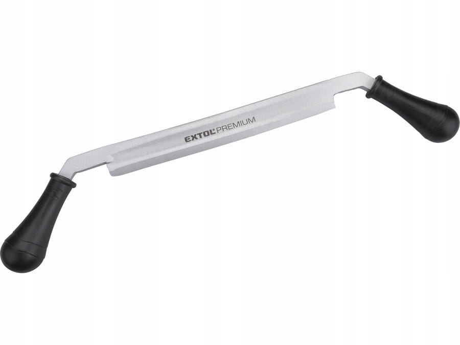 OŚNIK RĘCZNY strug do drewna PROSTY do korowania 25cm/48cm OSTRY GRUBA STAL