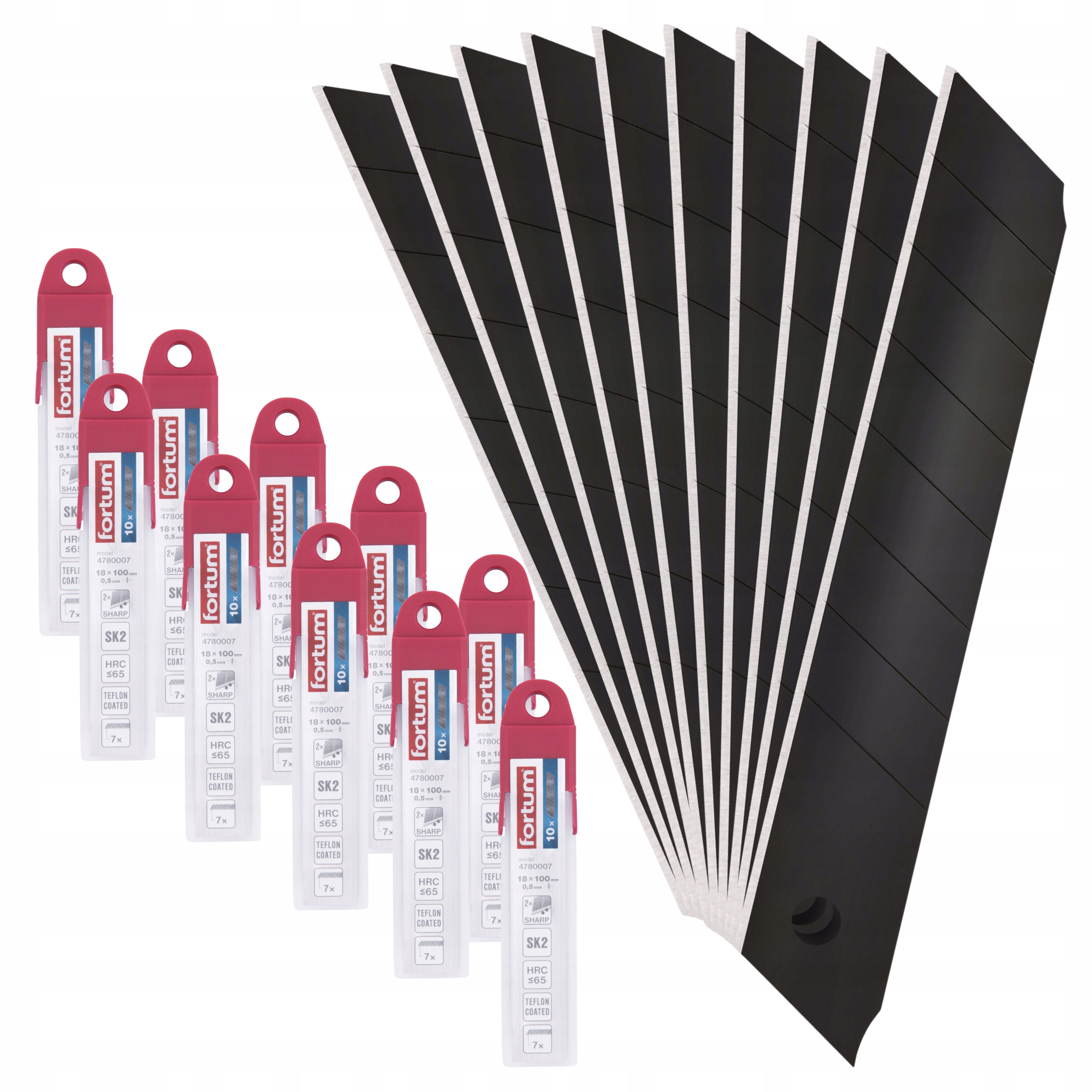 ostrza-lamane-18mm-14-segmentow-100szt-fortum