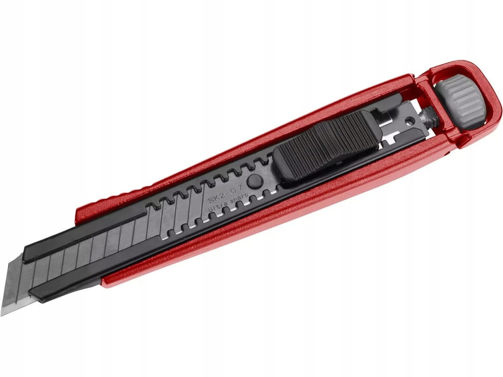 NOŻYK NÓŻ DO TAPET WZMOCNIONY METALOWY 18mm AUTOLOCK