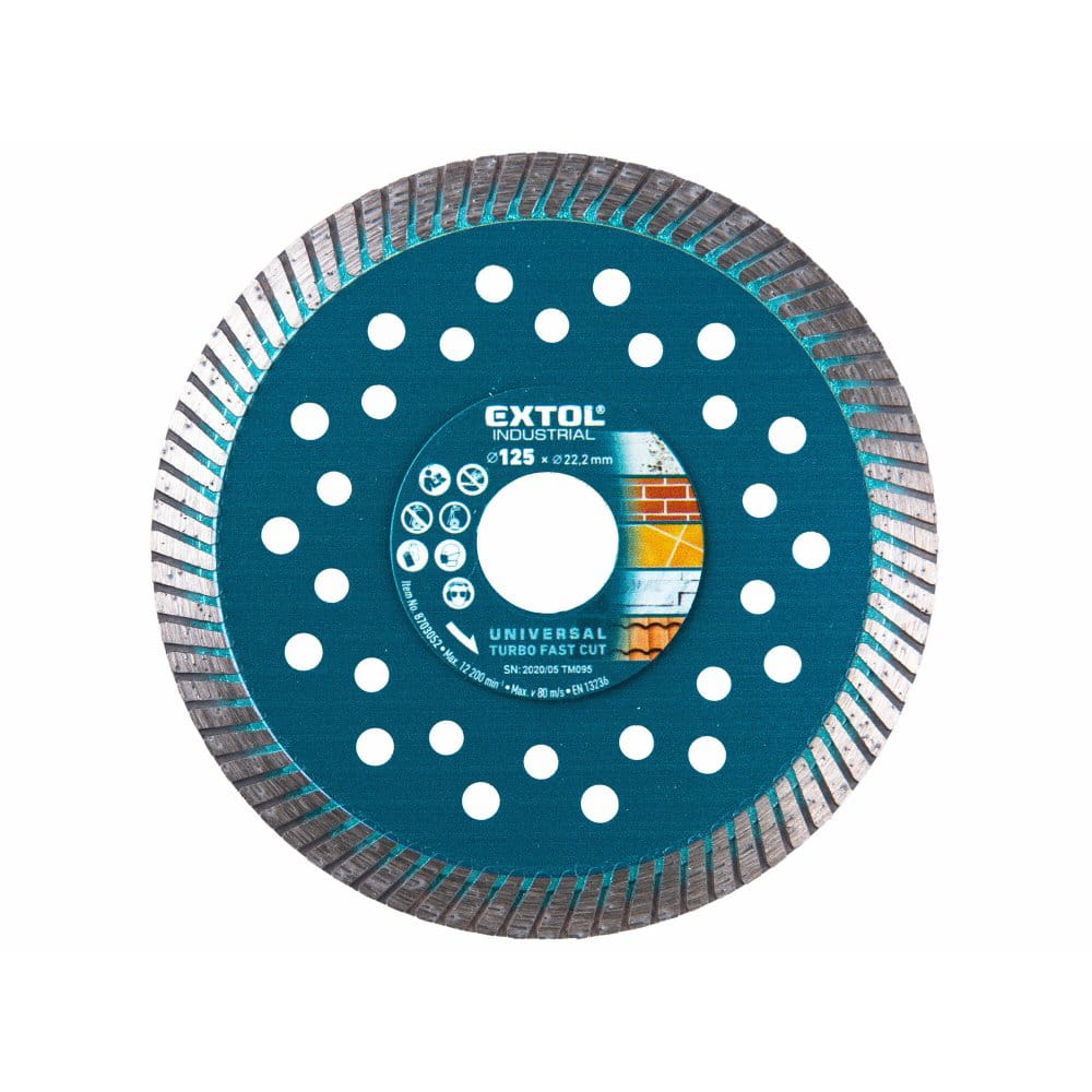 TARCZA DIAMENTOWA TURBO 125mm do ciecia żelbetu betonu kostki krawężników