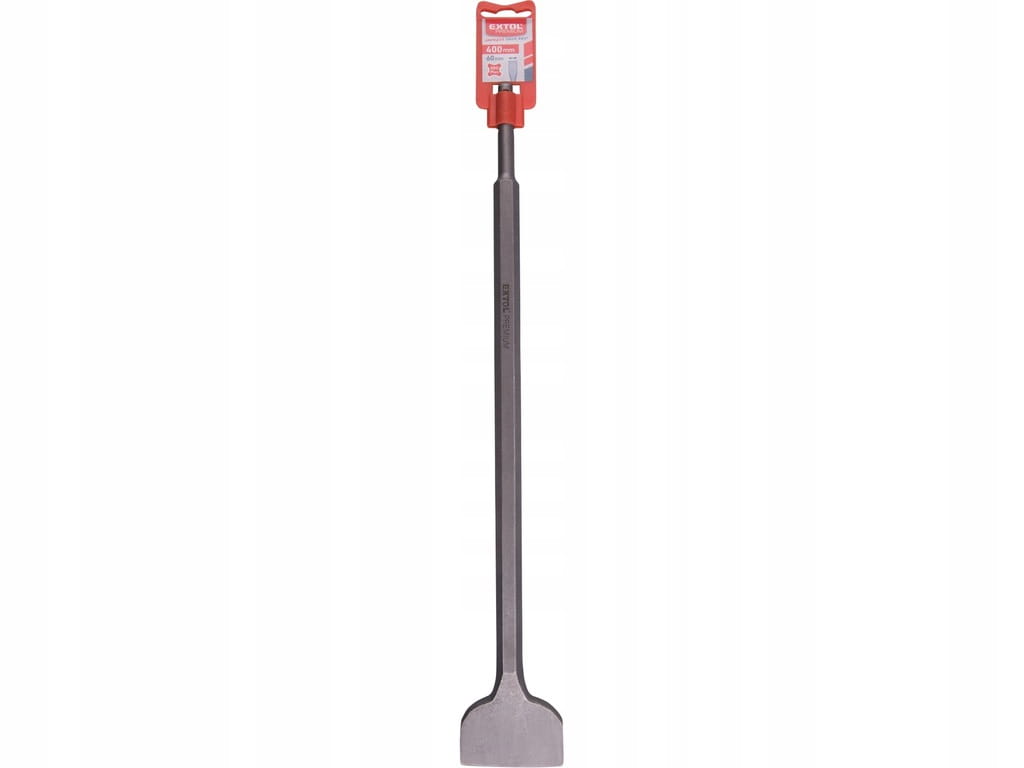 Dłuto płaskie przecinak SDS-plus 60x400 mm odgięte 15° do betonu płytek